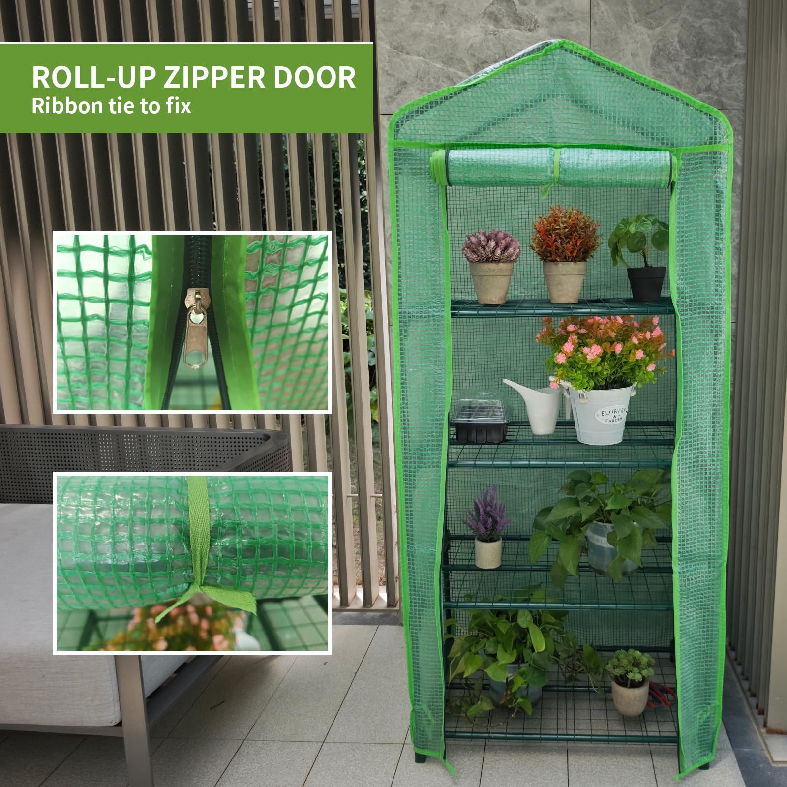 4 Tier Mini Greenhouse