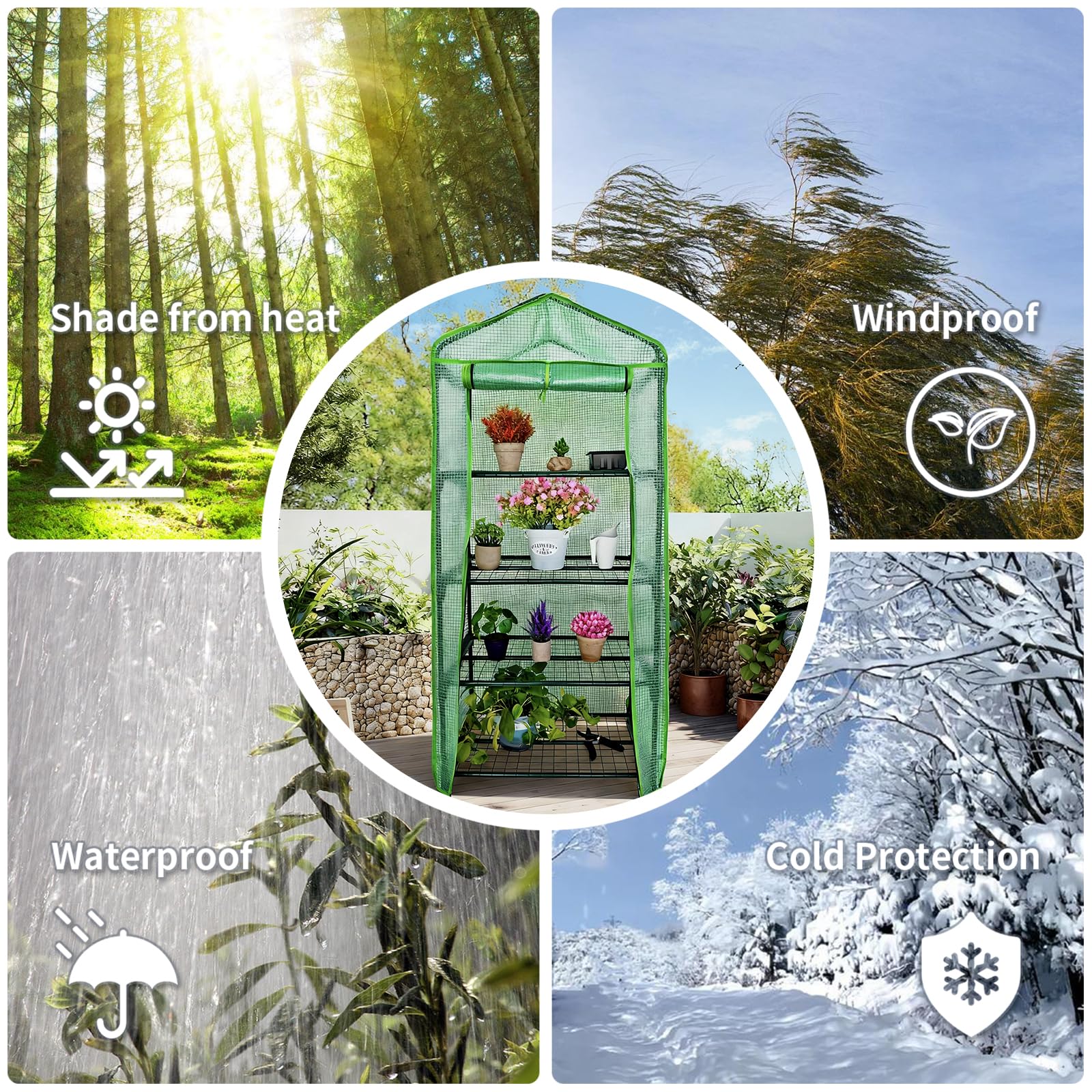 4 Tier Mini Greenhouse