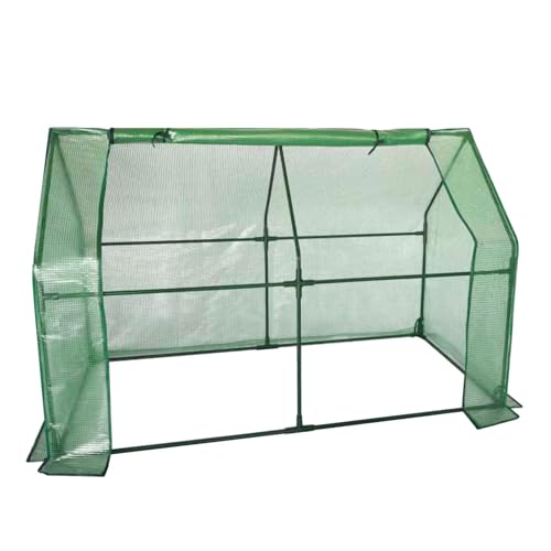 Mini Greenhouse, Portable Cold Frame Green House Indoor Outdoor, Small Greenhouse for Seed Starting & Plant Protection, 72.8"(L) x37.4W x47.2(H)
